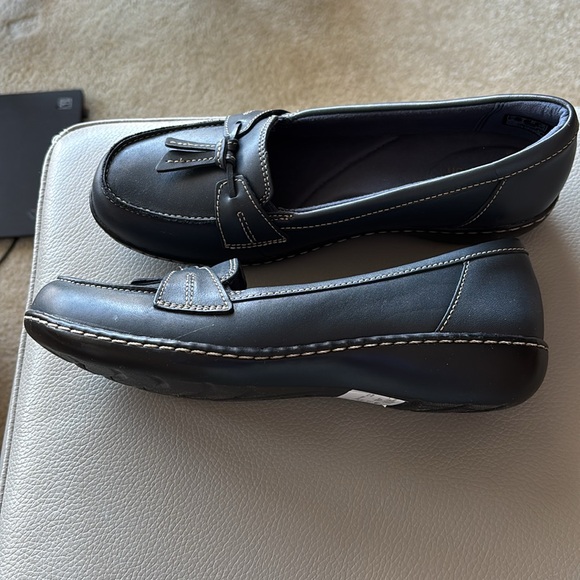 Clark’s new black loafers. - Picture 2 of 3